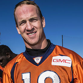 Peyton's last game? We will wait and see. Photo by Capt. Darin Overstreet, Colorado National Guard via Wikimedia Commons.